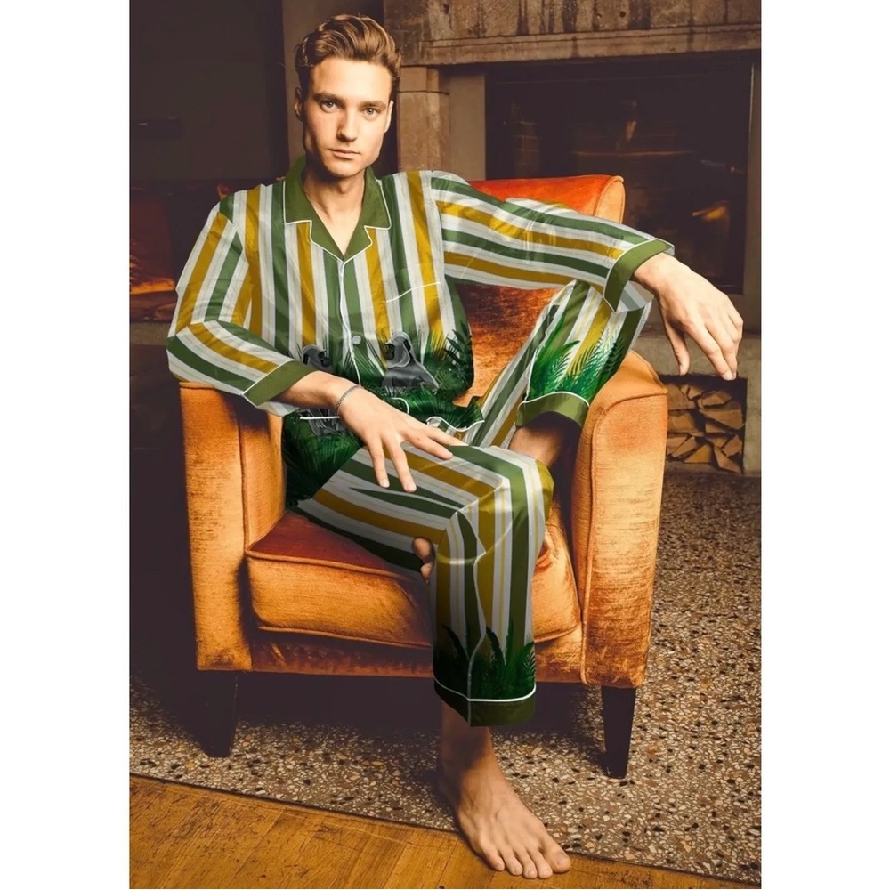 AVERIE Jett Men’s Loungewear Long 2-Piece Set